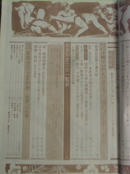 相撲 1971年1月号