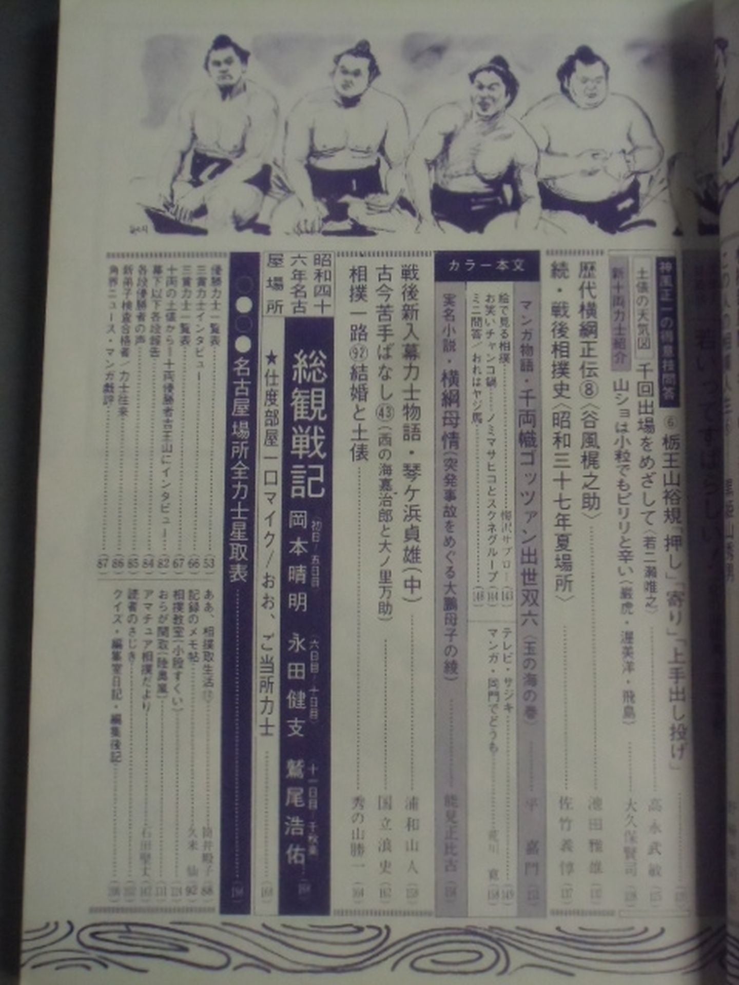 相撲 1971年08月号