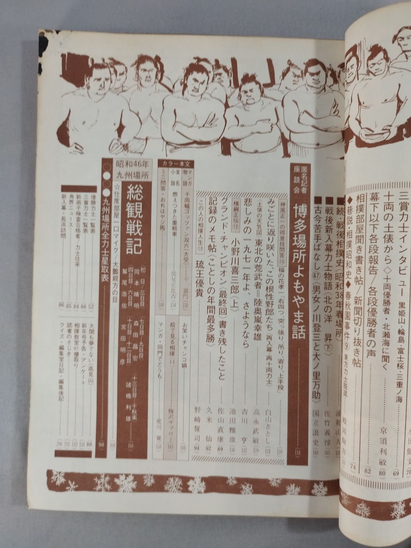 相撲 1971年12月号