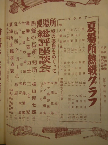 Sumo June 1958