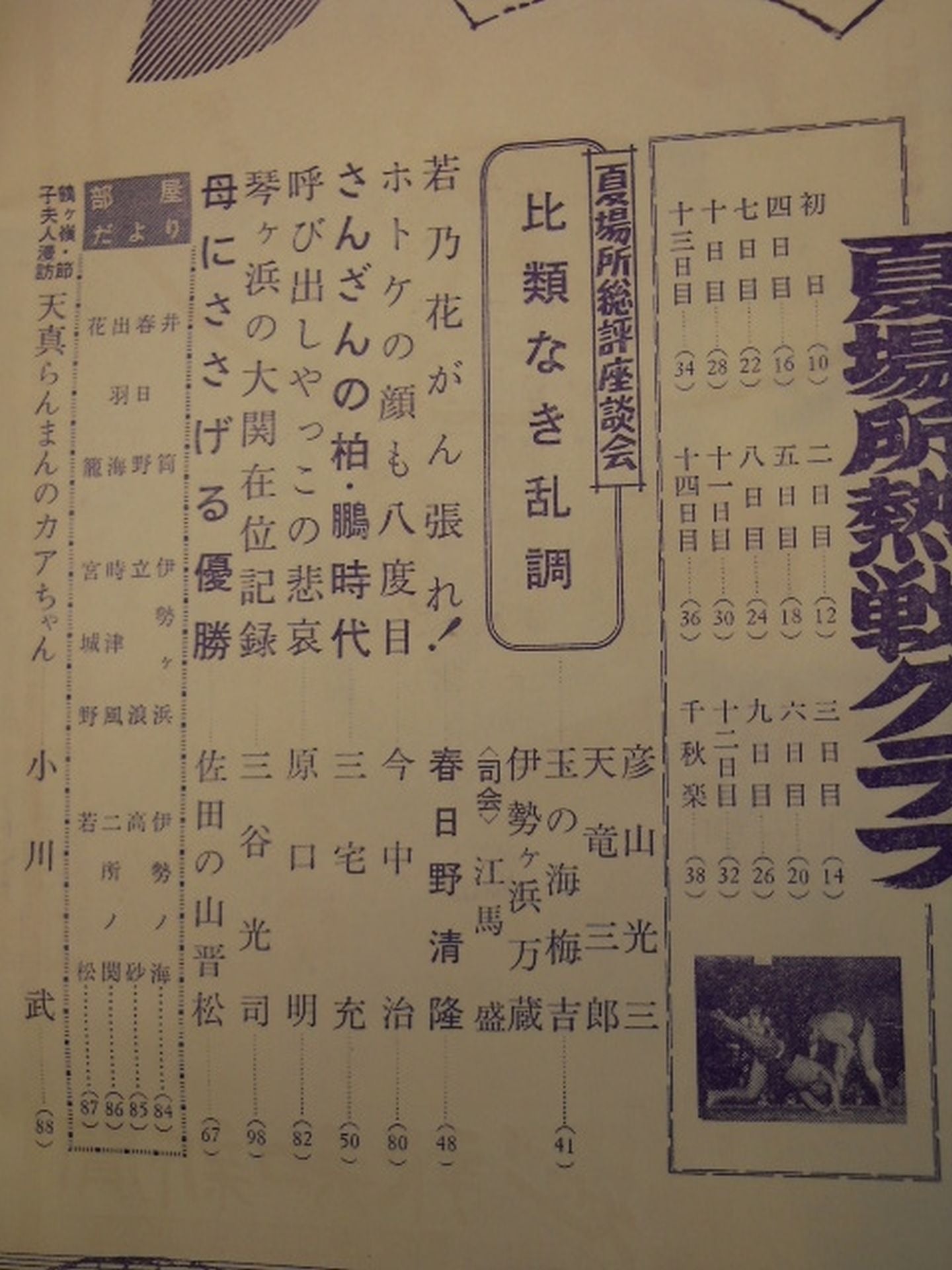Sumo June 1961