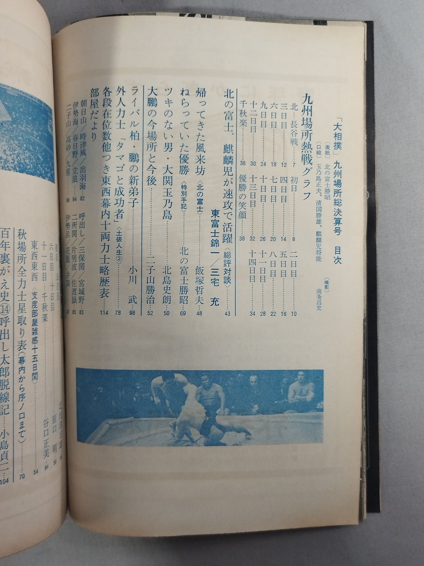Sumo Wrestling, December 1969