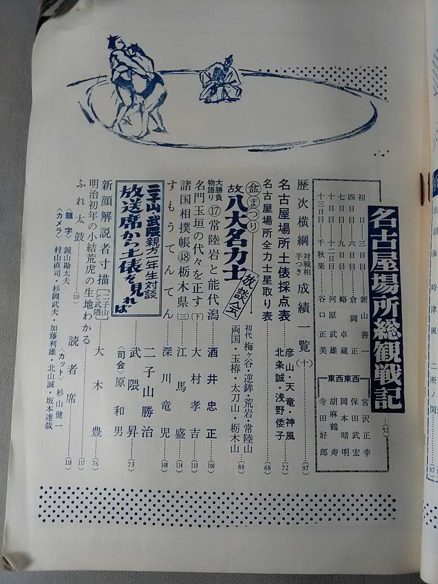 Sumo August 1962