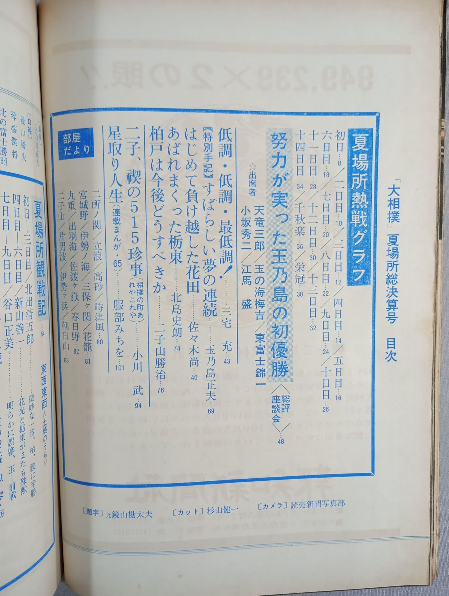 Sumo Wrestling June 1968
