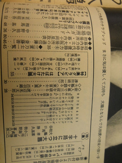 Sunday Mainichi, March 1960