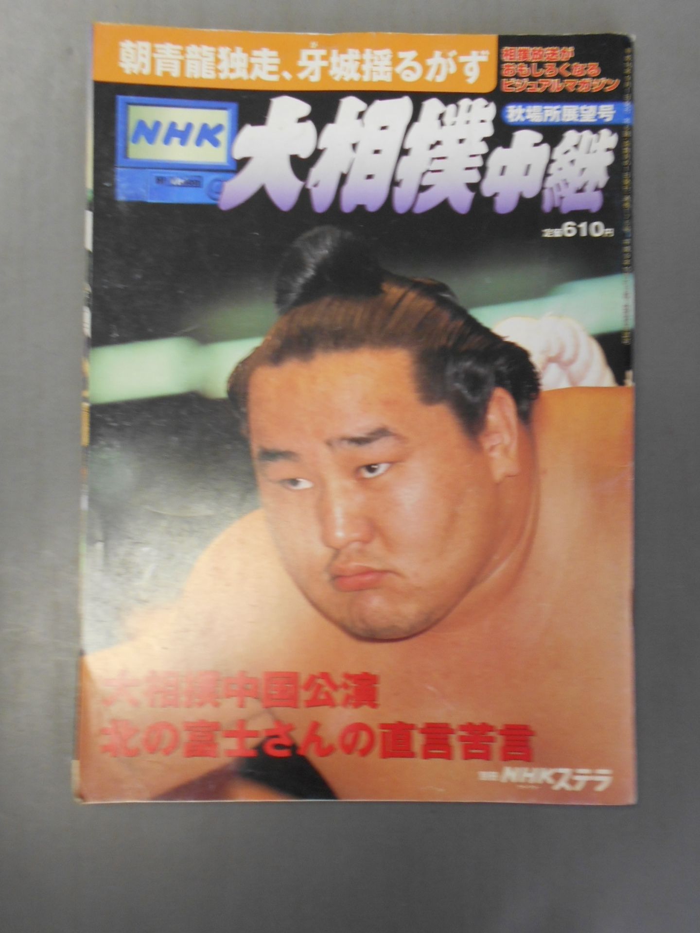 大相撲中継 平成16年秋場所展望号