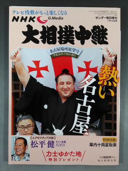 大相撲中継 平成30年名古屋場所展望号