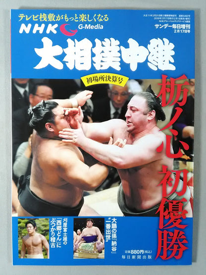 大相撲中継 平成30年初場所決算号