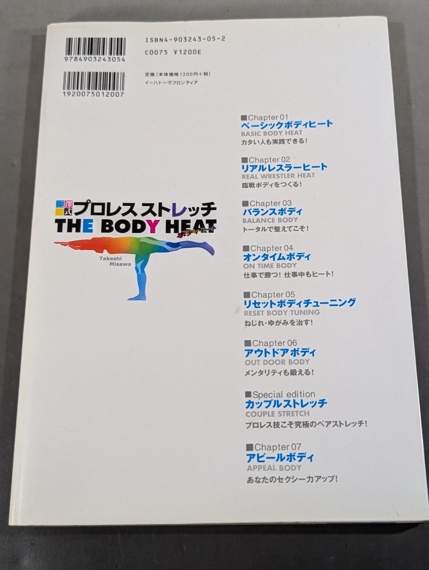 三澤式プロレスストレッチ THE BODY HEAT