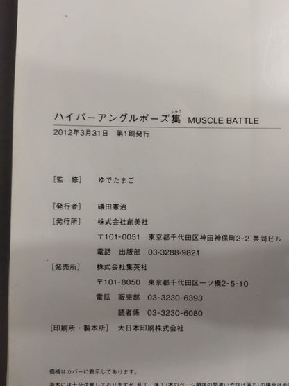 【CD-ROM付】ハイパーアングルポーズ集 MUSCLE BATTLE