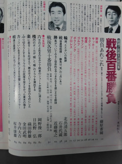 Taiyo '81/4 Special Feature: 100 Best Games After the War
