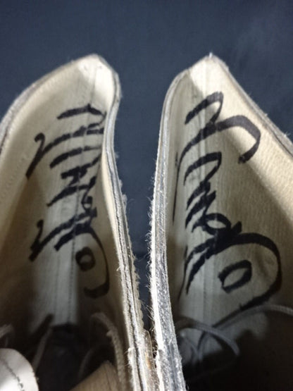 ★ Yuko Míymoto himself worn by him ! Ring shoes ★ full of scratches