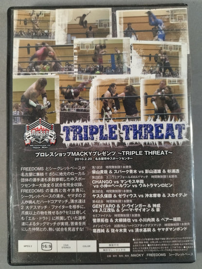 TRIPLE THREAT Pro Wrestling  ShopMACKY Presents