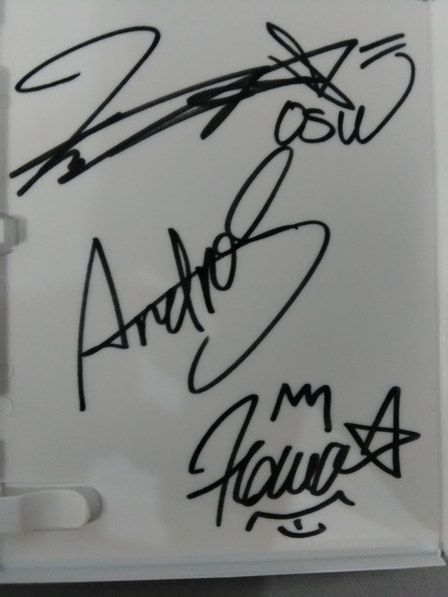 【3選手直筆サイン入り】OSW Arabian night 東京芸術センター ホワイトスタジオ