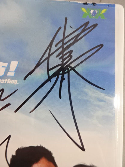 【3 people hand signed autograph 】Kensuke, Hokuto, Katsuhiko's lifelong life!