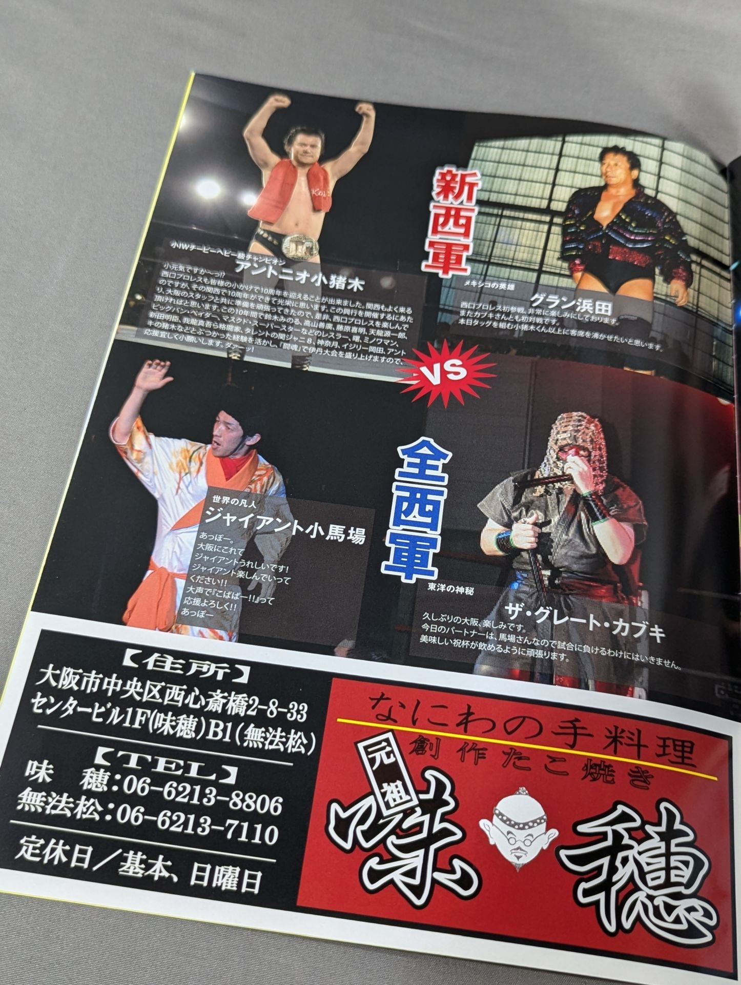 闘宝伝笑10 / 西口プロレス10周年記念大阪(伊丹)大会 – 闘道館