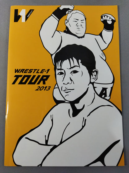 Andy Wu hand signed autograph  WRESTLE-1 No.3 / TOUR 2013