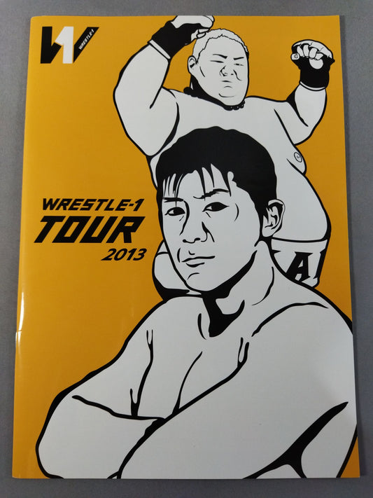 Andy Wu hand signed autograph  WRESTLE-1 No.3 / TOUR 2013