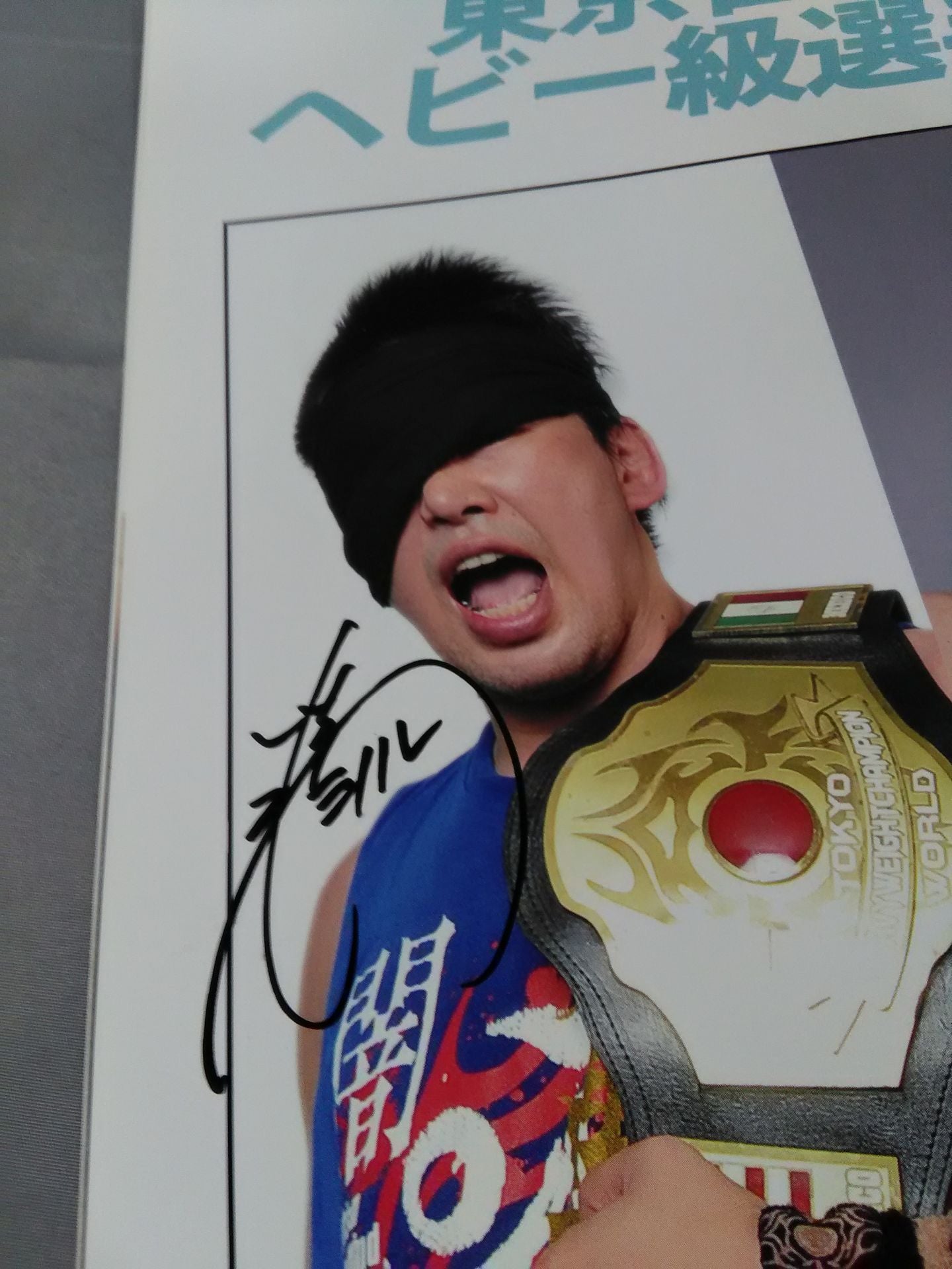 【4選手直筆サイン入り】TOKYO DREAM 2014 東京愚連隊 OFFICIAL GUIDE BOOK