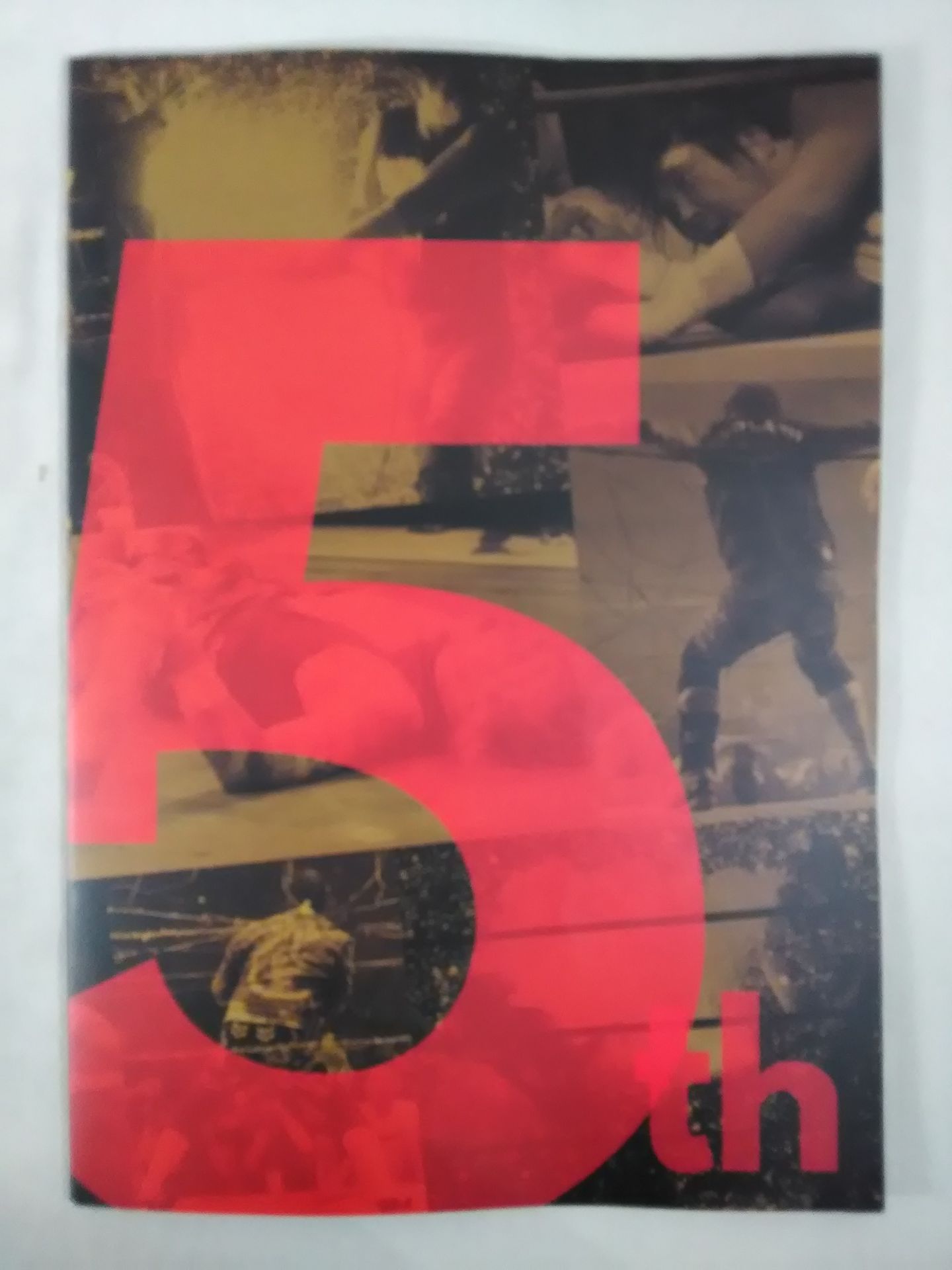 Atsushi Onita  Official Pamphlet "Resurrection"