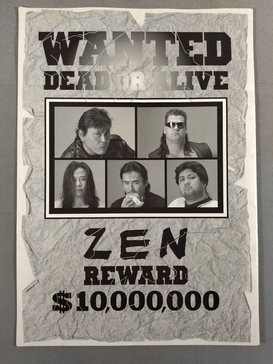 ZEN / WANTED DEAD OR ALIVE ~ZEN旗立記念興行~