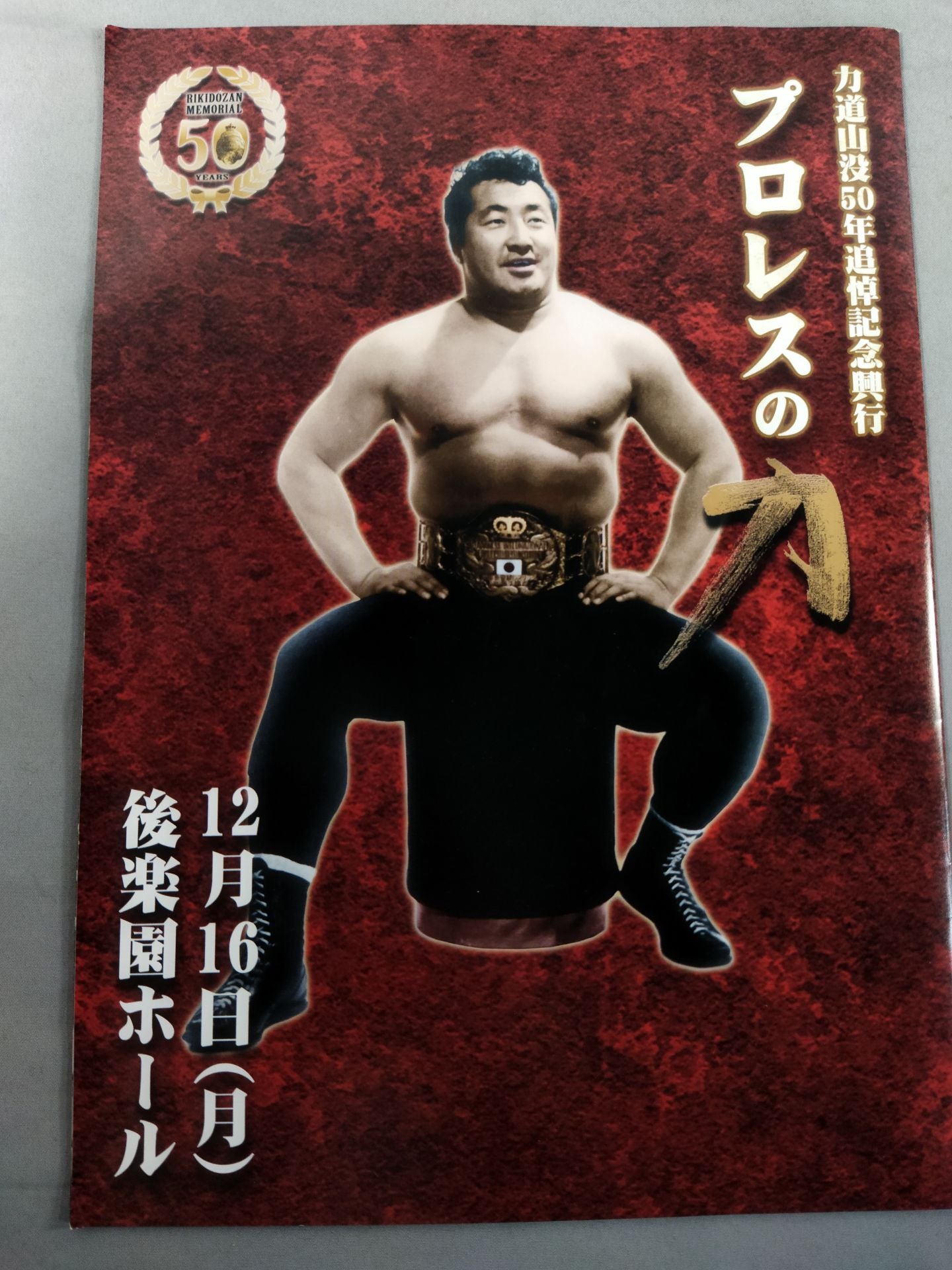 日本プロレスリング協会 太平洋選手権争奪大試合 力道山 ハンス