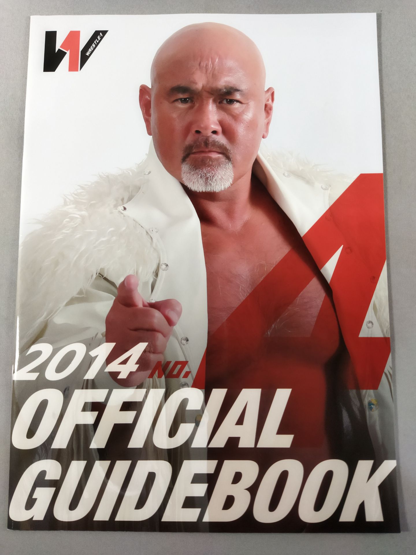 WRESTLE-1  OFFICIAL GUIDE BOOK 2014 No.4