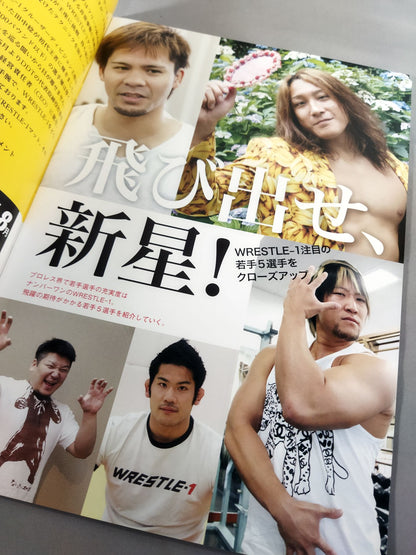 WRESTLE-1 OFFICIAL GUIDE BOOK 2015 No.3