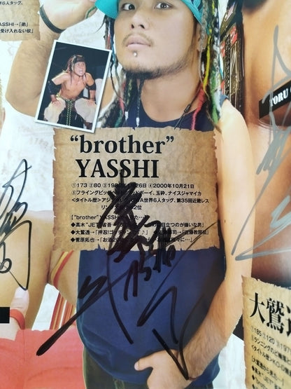 [3 fighters hand signed autograph 】ElDorado THE CONCLUSIONS OF AUTUMN