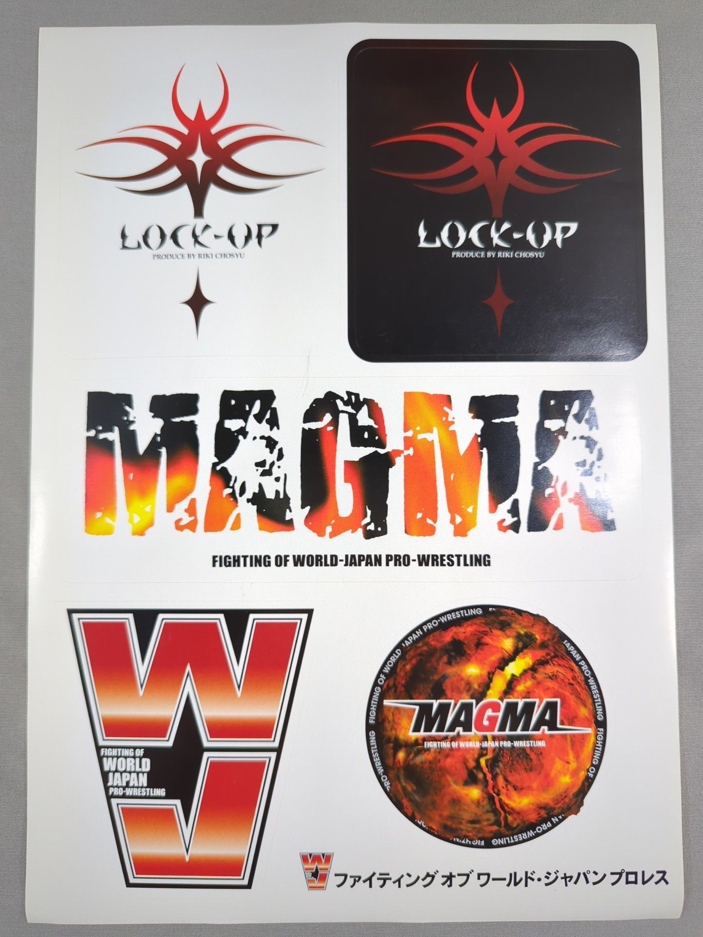 WJプロレス旗揚げ記念 スターターキット MAGMA01