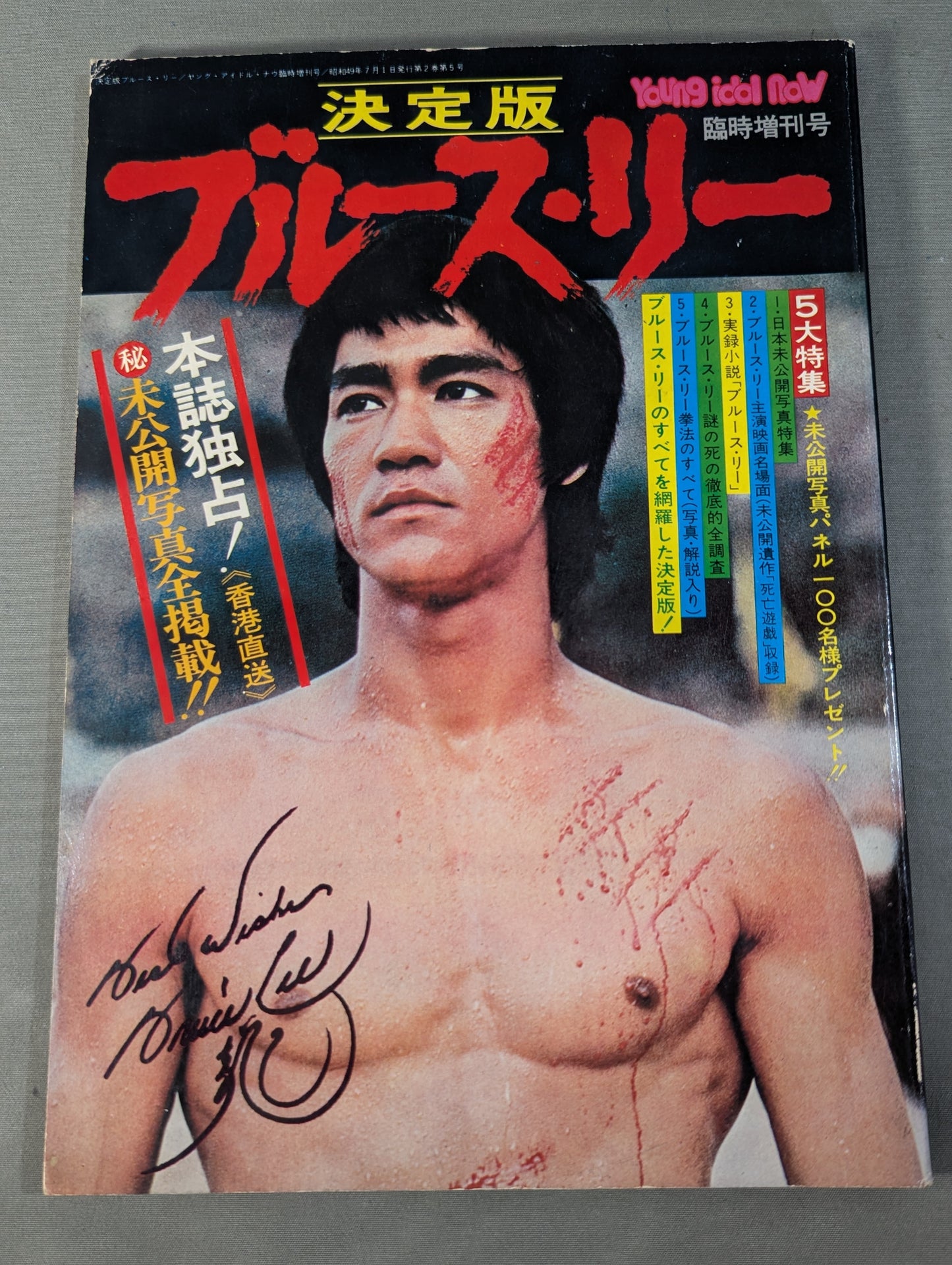 Definitive Edition Bruce Lee  Young Idol Now Special Extra Issue