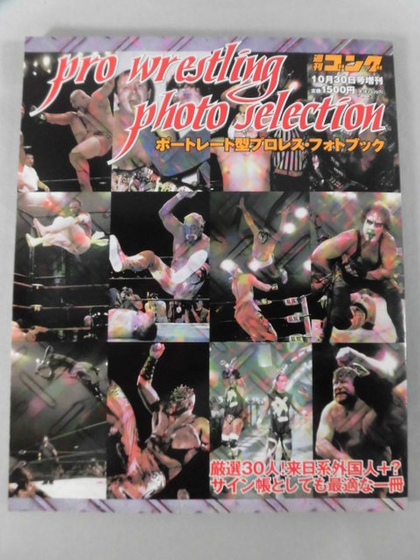 ゴング増刊号 ポートレート型プロレス・フォトブック