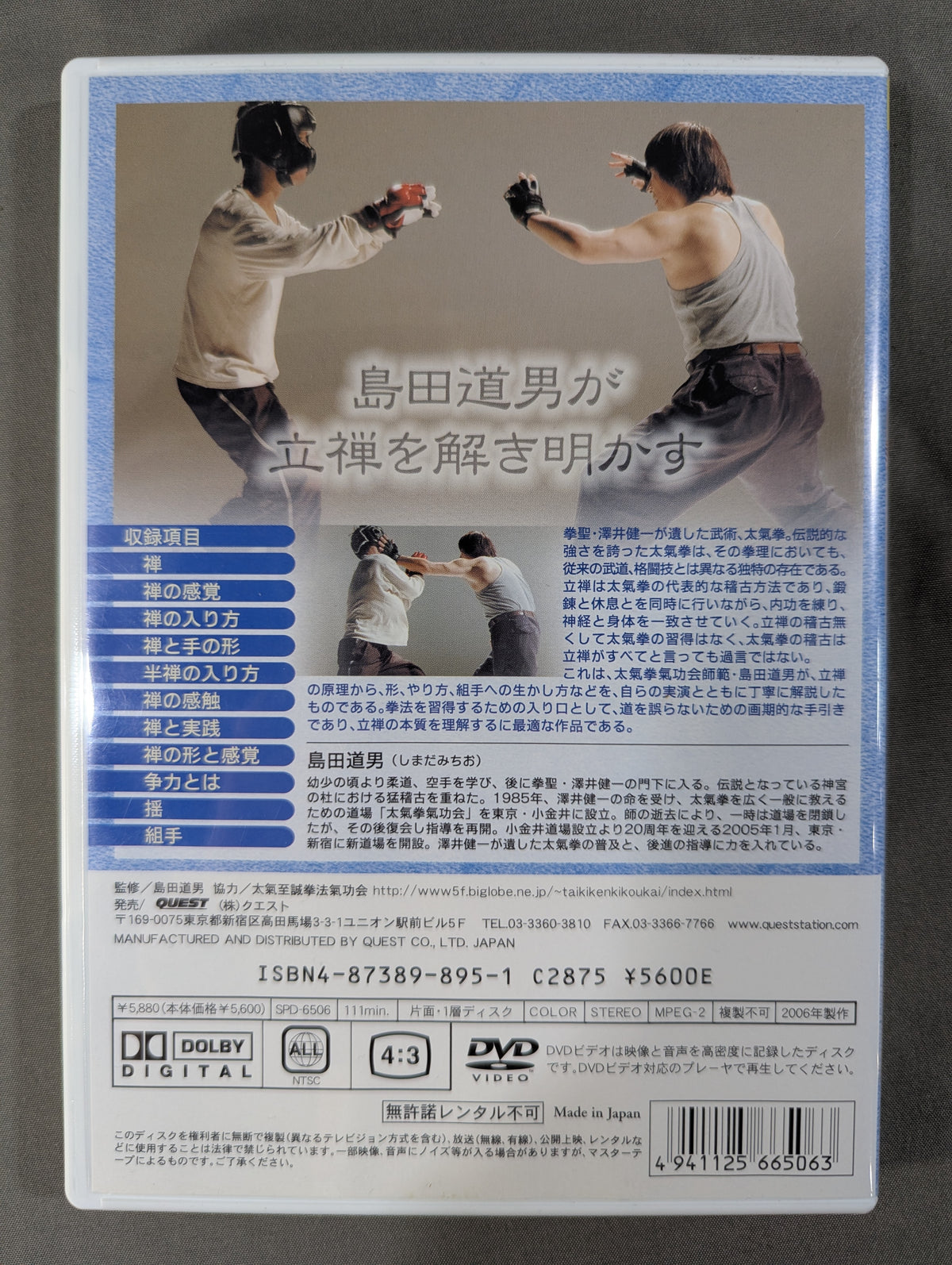 Michio Shimada: Taikiken Practice [Rizen]
