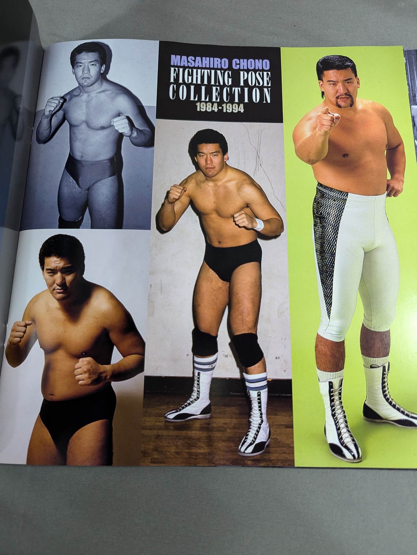 Masahiro Chono 's 20th Anniversary Portrait of Black HISTORY&PHOTO BOOK