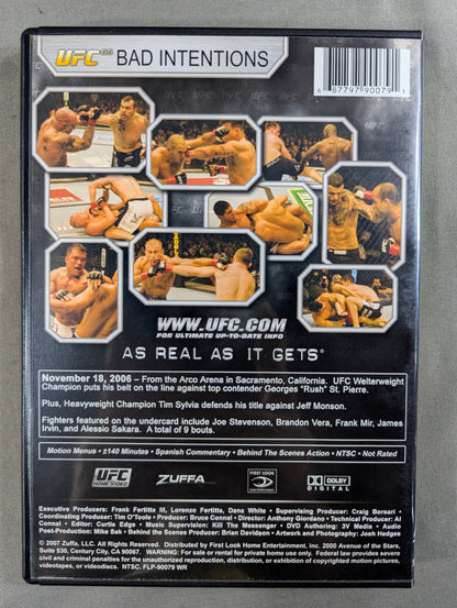 UFC 65 ★BAD INTENTIONS★