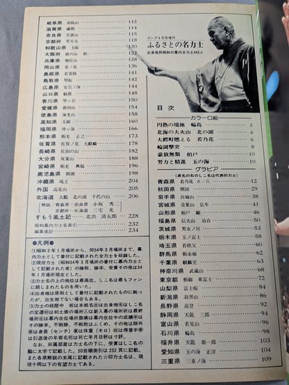 大相撲写真画報 ふるさとの名力士