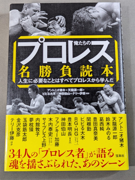 Our Pro Wrestling  Famous Match Reader Everything You Need in Life Learned from Pro Wrestling