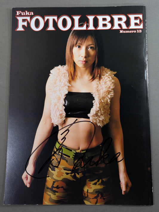【風香 直筆サイン入り】 FOTOLIBRE de Mascara Numero.13