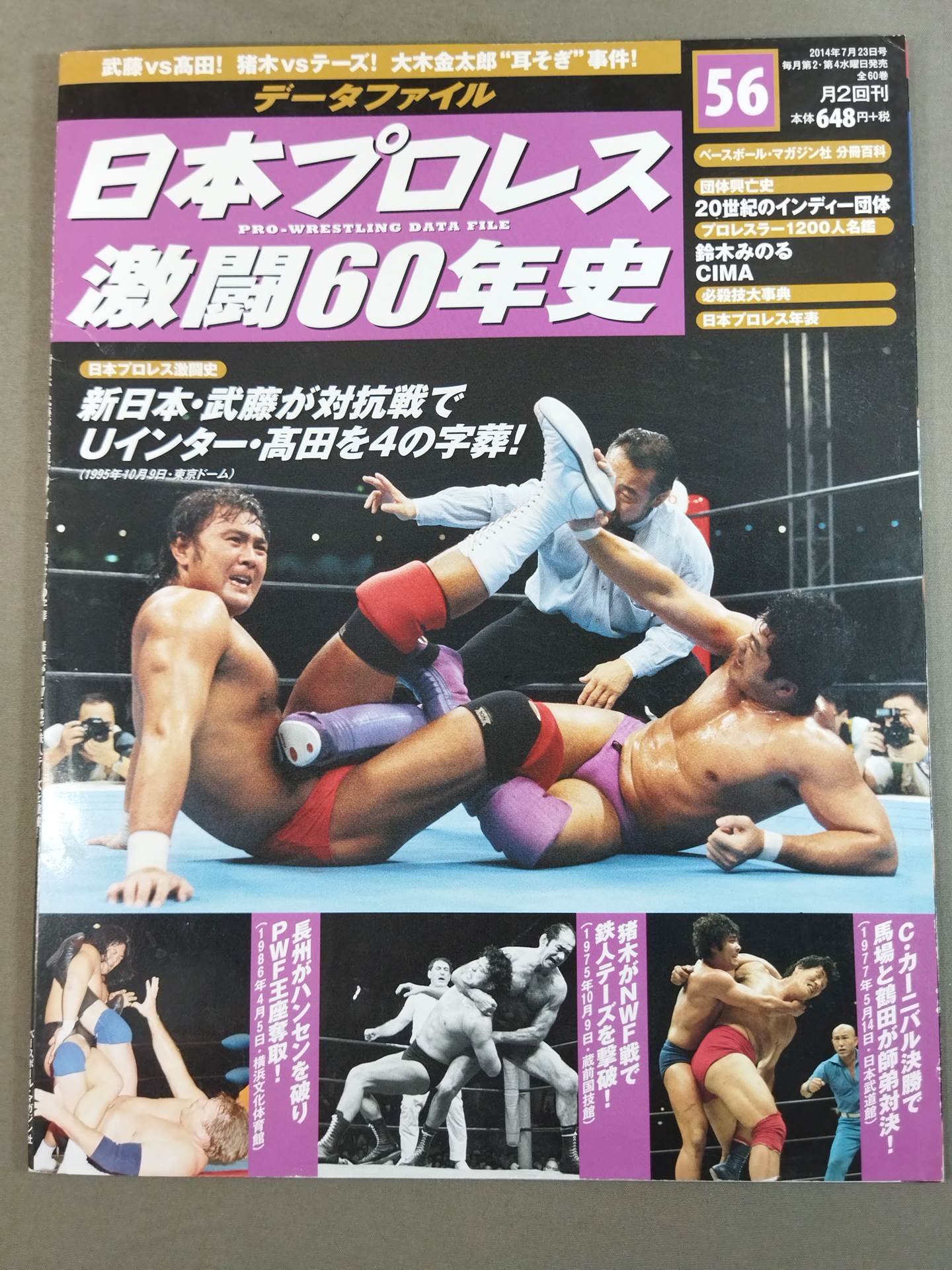 Japan Pro Wrestling 60 Years of Fierce Battle (35)