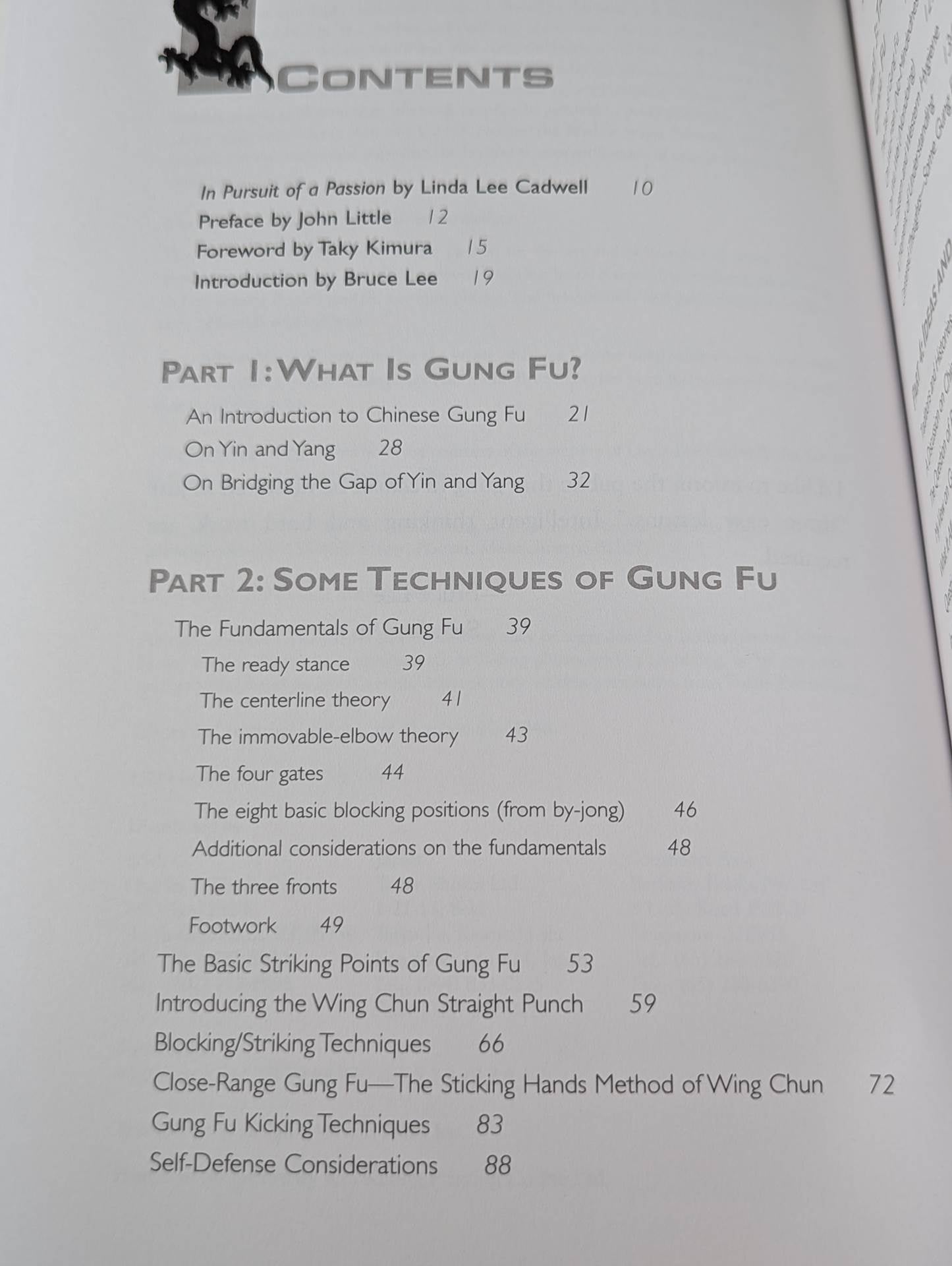 Bruce Lee The Tao of Gung Fu : A Study in the Way of Chinese Martial Art (VOLUME TWO)