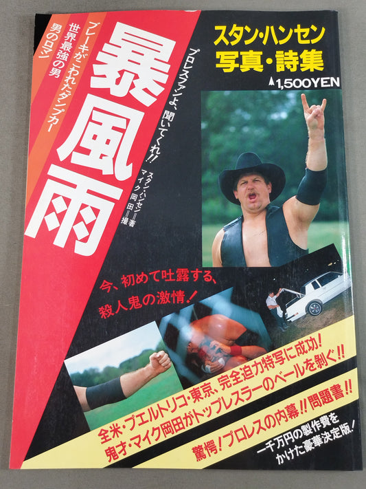 Stan Hansen photo and poetry collection Tempest