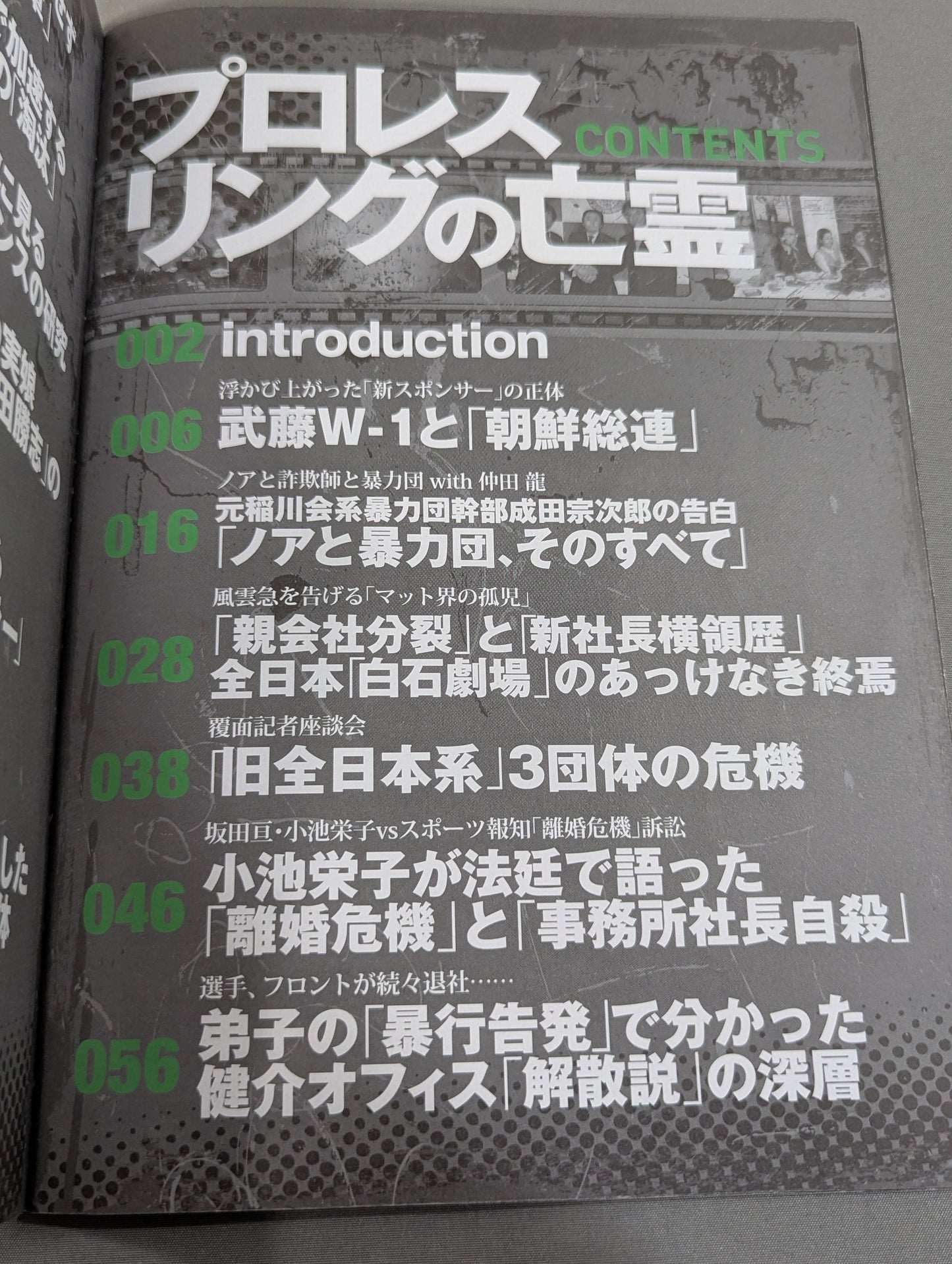 別冊宝島2084 プロレス リングの亡霊