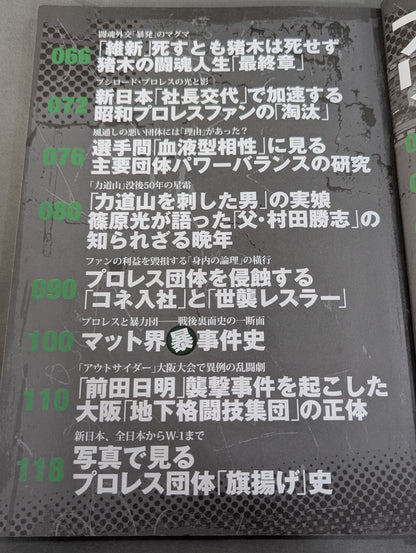別冊宝島2084 プロレス リングの亡霊