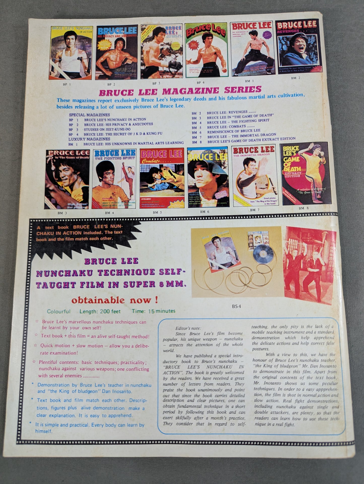 Bruce Lee THE SECRET OF JKD ＆ KUNG FU