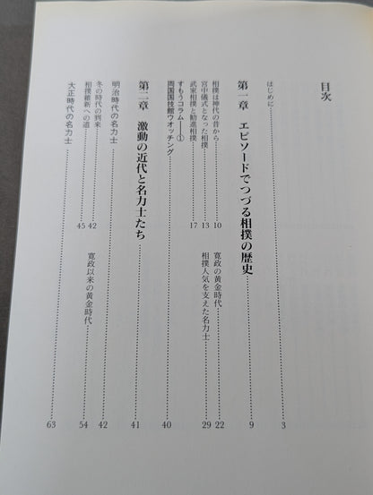 相撲が楽しくなる本  大相撲本場所