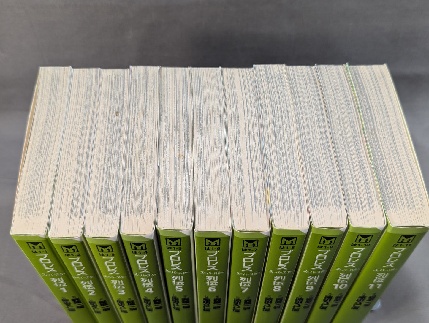 [Paperback edition, 11-volume set] Pro Wrestling Superstar Retsuden