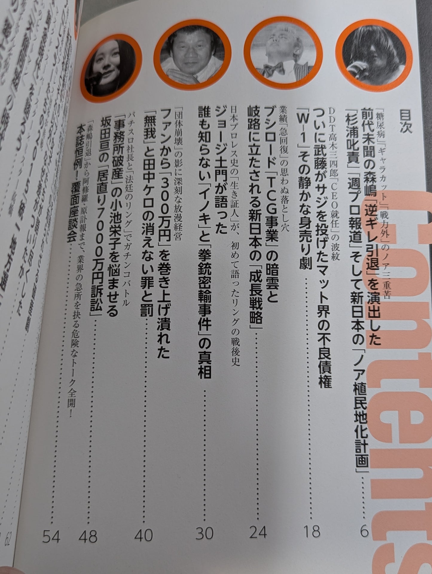 別冊宝島2341 プロレス リングの迷宮 新日本のノア植民地支配と森嶋引退の真相