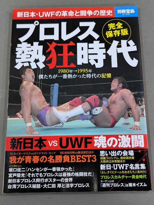 Bessatsu Treasure Island 2195 Pro Wrestling  Enthusiasm Era