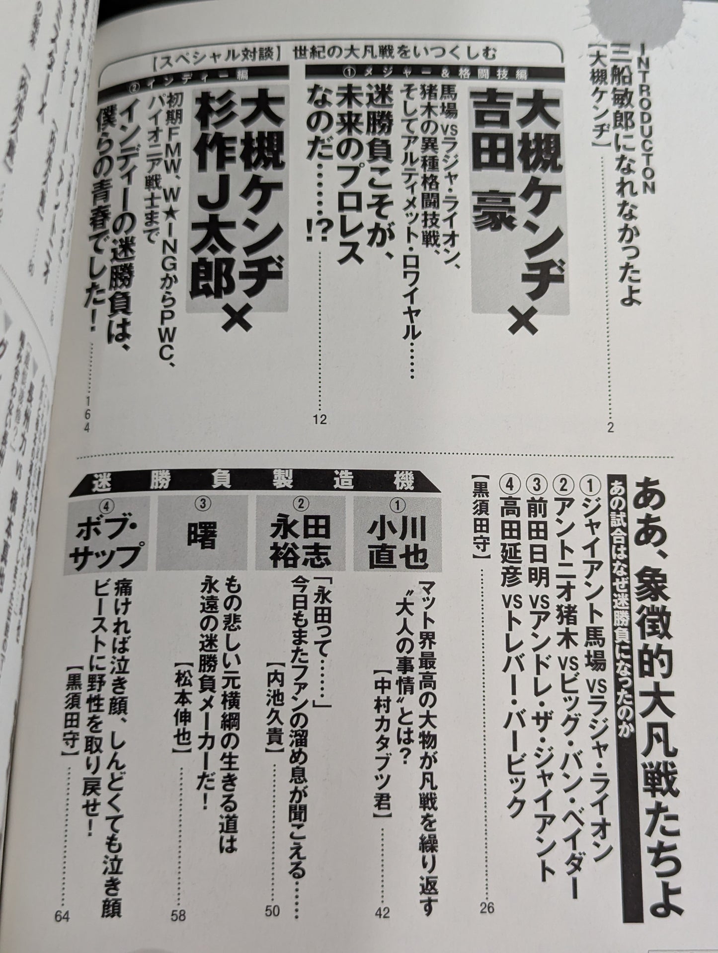 Kenji Ohtsuki's Pro Wrestling: The Century of Martial Arts Tournaments!
