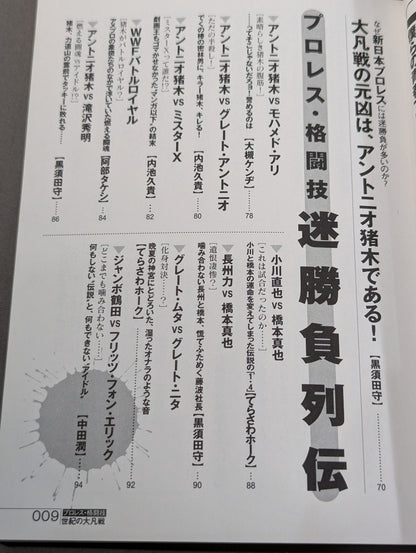 Kenji Ohtsuki's Pro Wrestling: The Century of Martial Arts Tournaments!